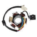 6 Pole Magneto Ignition Coil Stator Plate for 4 stroke 110cc bikes Buggy