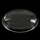 30 Pcs Clear Oval Glass Embellishment Findings For Cabochon Setting DIY 25x
