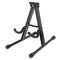 Folding French Horn Stand for Musical Instrument Placing Black