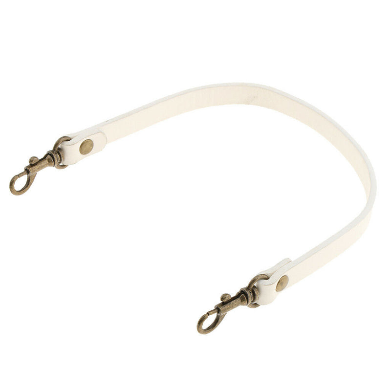 Short PU Leather Bag Handle Handbag Purse Bag Strap Replacement 36cm Beige