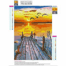 5d diamond embroidery sunset scenery diamond Arts cross stitch diy diamond
