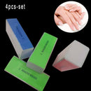 nail polishing block  manicure tool sanding sponge nail file buffer block M&E