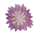 Artificial Grass Lotus Succulent Plant Aloe Flower Arrangement Decor Purple