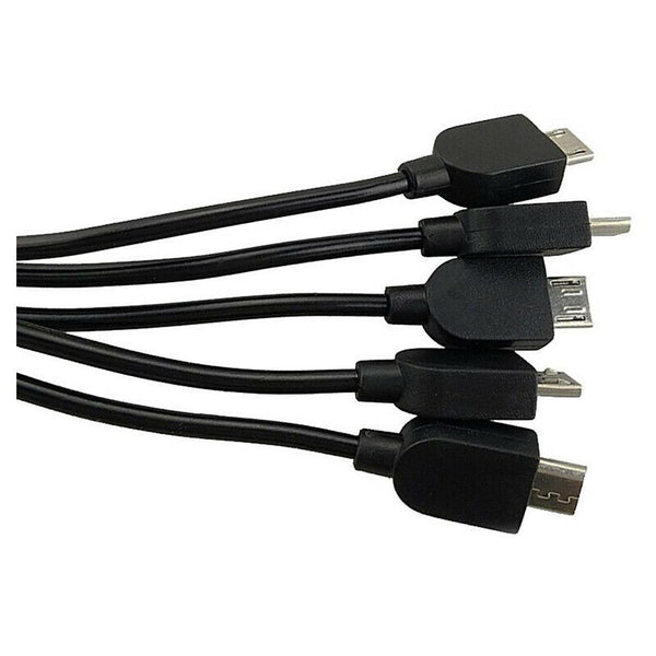 USB Charger Cable 5-in-1 Charging Battery Multi-functional Lithium Cell for O1T6