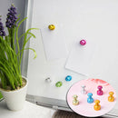 6pcs strong neodymium noticeboard pin magnets fridge diy whiteboard  LJ