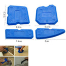 4Pcs Silicone Joint Sealant Grout Caulk Tool Remover Scraper Applicator - OZ