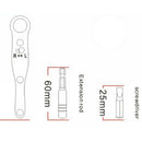 Multifunctional Mini Portable Ratchet Screwdriver General 12 in 1 Ratchet H