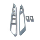 Chrome Door Window Button Panel Cover Trim Stickers For BMW X5 X6 F15 F16 2