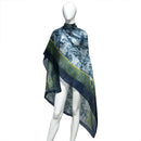 Women Ethnic Lightweight Winter Shawl Blanket Infinity Scarf Floral Printed Wrap