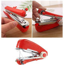 Mini Sewing Machine Portable Pocket Manual Stitch Fabric Tools Needlework M4V7