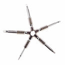5 Pieces /set Magnetic Triangle Head Screwdriver Bits S2 Steel 1/4 Hex Sha EVV