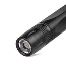 Outdoor Climbing LED Aluminum Alloy Head Rotary Switch Keychain Flashlight