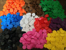 200x Counters Counting Chips Plastic Markers 18mm Mixed Colors(Yellow,Blue) for
