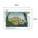 5D DIY Full Drill Diamond Painting Rabbits Eggs Cross Stitch Embroidery Kit