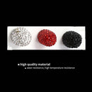 4x Bling Car Rhinestone Tire Valve Caps Diamond Shining Air Caps Auto Accessorie