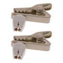 Mic Lavalier Tie Clip Mic Lavalier Lapel Clip on Clips, 2 Pieces