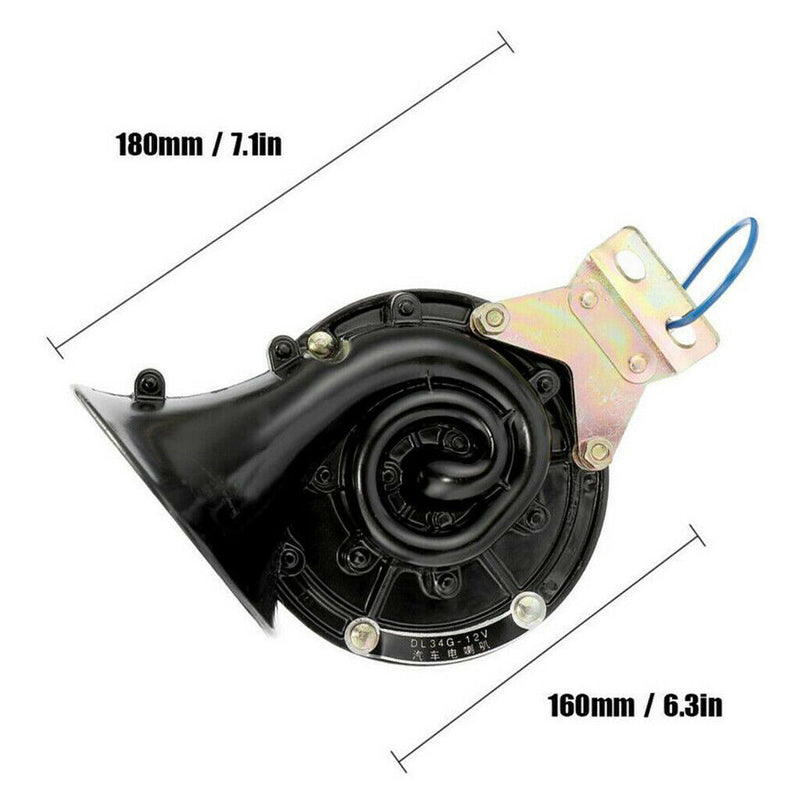 Horn Waterproof 12V Universal Loud Electronic Air Horn for Motorcycle Auto Car
