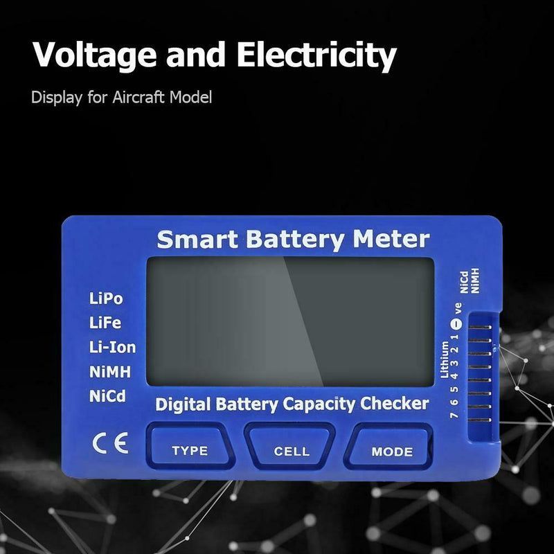 5 in 1 Smart Battery Meter with Balance Discharge ESC Servo PPM Tester