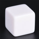 10pcs16mm blank white can write dice counting cubes square gaming dice M&O