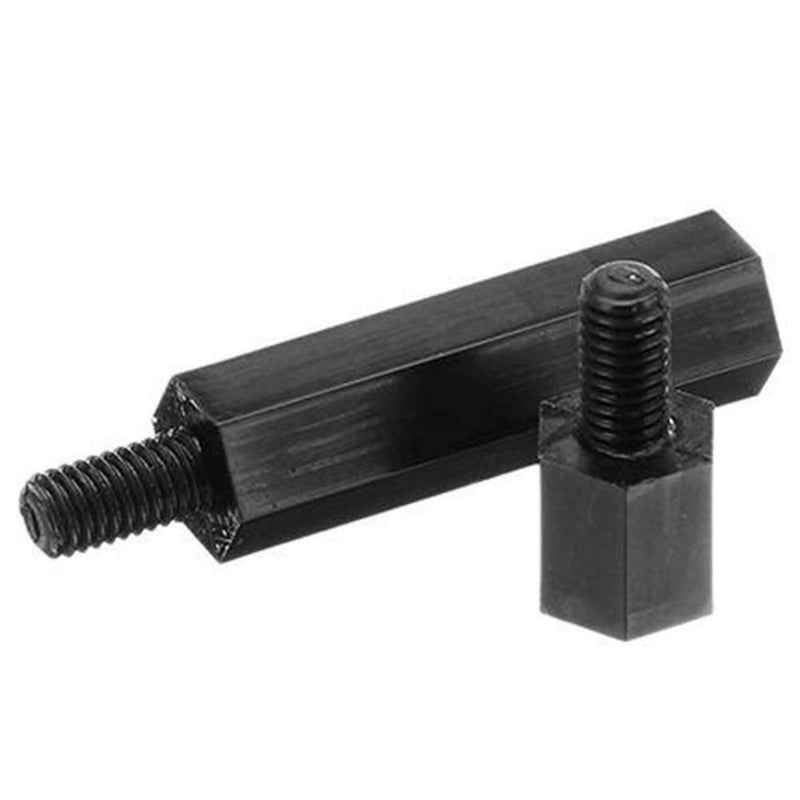 180pcs/set M3 Nylon Standoff Spacer Column for Communication Fixed Screws A