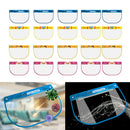20Pcs Kids Clear Safety Full Face Shield Cover Visor Hat Protector Dustproof