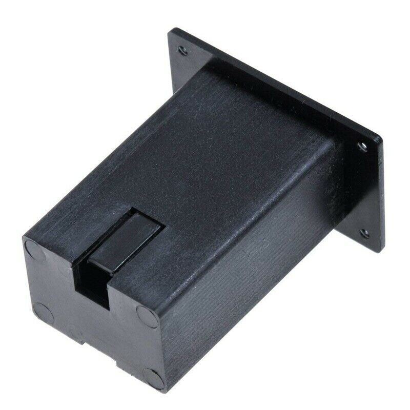 6pcs Black 9v Battery Holder/case/box Compartment Cover Case Guitar&bass Pi