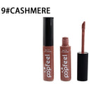 Popfeel Liquid Waterproof Elegant Matte Smooth Lipstick Lip Stick Lipgloss
