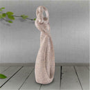 Abstract Lovers Sandstone Cameo Statue Home Decoration Novelty Households W