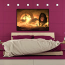 1000pcs DIY Paper Jigsaw Big Clock Puzzle Educational Picture Toys Decor