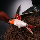Swallow Bird Shape Enamel Brooches Animal Pin For Women Kids Scarf Suit Lap F8V2