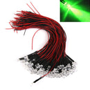 40pcs Red+Green 5mm LED Light Lamp Bulb Prewired Universal