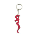 Aluminum Beer Bottle Opener Keychain Girl Shape Mini Bottle Openers Keys Co L9R5