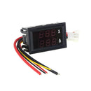 DC 100V 10A LED Digital Display Volt Amp Current Voltage Meter Voltmeter Ammeter