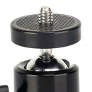 360 Degree 1/4" Mini Metal Tripod Ball Head Holder Bracket