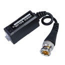 1 Pair CCTV Via Twisted Pairs Passive Transceiver CAT5 BNC Video Balun