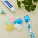5pcs toothbrush head protector case holder home travel camping clean -cover  3c