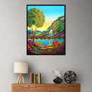 Full Round Drill Diamond Painting DIY Quiet Garden Rhinestone Picture Craft