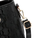 Women's Shoulder Bag Set - Black W5S8