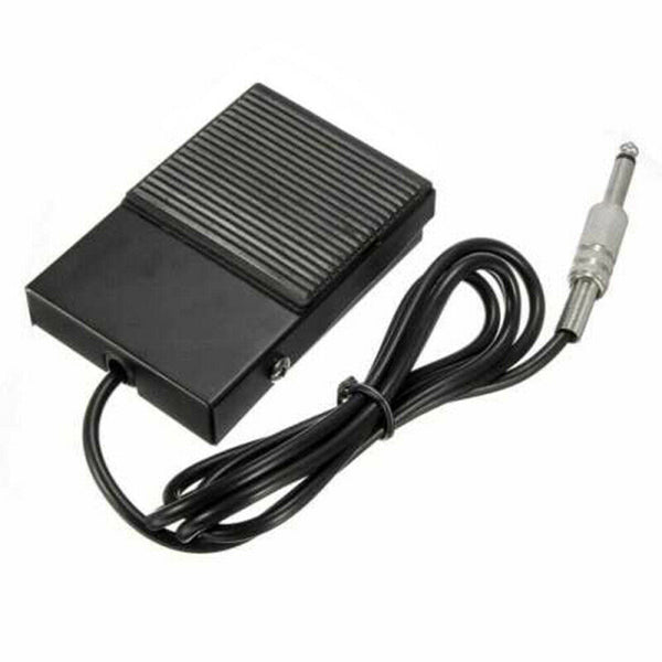 Black Plastic Tattoo Foot Pedal Switch Power Supply Tattoo Machine Acc ZHH