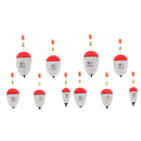 10 Pack Vertical Buoys Luminous Floating Sea Rock Fishing Belly Floats 5 Sizes