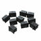 10 Pcs SPST Mini Black 2 Pin Rocker Switch AC 125V 10A 250V 6A K1O5