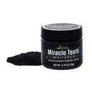Black activated carbon teeth cleaning powder Miracle teeth Natural activity N6T6