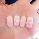 Acrylic designer nail tips false french full cover nails art decor finger NT!E