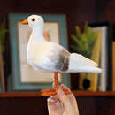Artificial Feathered Seagull Birds for Wedding Decoration Home Garden Party