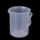 250 ml transparent plastic measuring cup with handle
