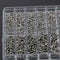 1000Pieces Eyeglasses Screws Repairing Tools Kit With Tweezer Cleaning Cloth