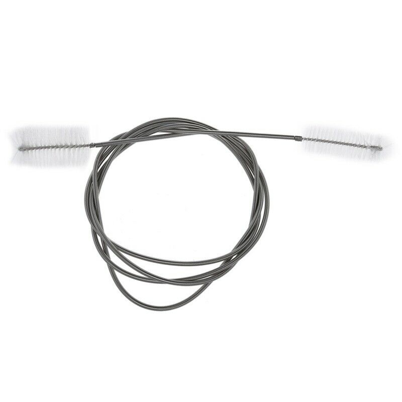 Flexible Double Ended Aquarium Water Hose Pipe Cleaning Brush Q8N8