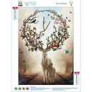 Embroidery Deer 5D Diamond Painting Handmade Cross Stitch Craft Gift Decor