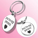You Are My Person Keychain Letter Puzzle Key Rings Creative Key Fob Popul ALY