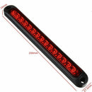 1PC 25CM 15 LED Red Sealed Trailer Truck RV Stop Tail Rear Brake Turn Light BFT